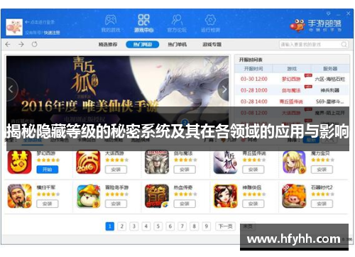 揭秘隐藏等级的秘密系统及其在各领域的应用与影响